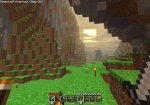 minecraft overhaul sunset through the mountains bottom.png